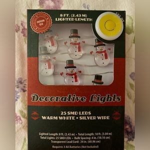 Snowman lights